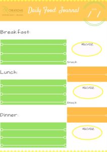 Daily Food Journal