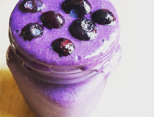 Blueberry Muffin Smoothie Recipe (100% Vegan)