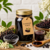 Elderberry Syrup Jar TR Creations