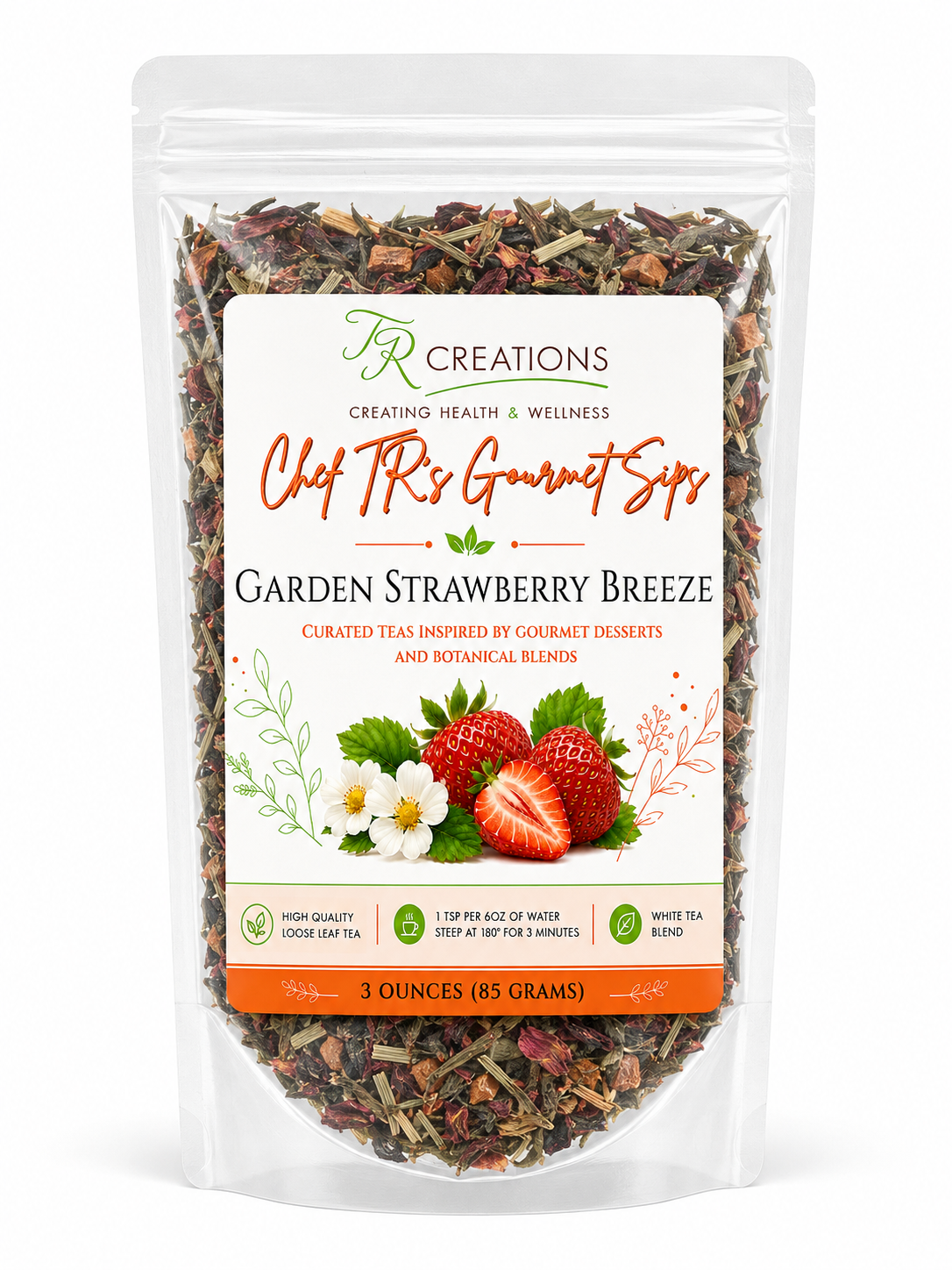 Chef TR’s Gourmet Sips Garden Strawberry Breeze