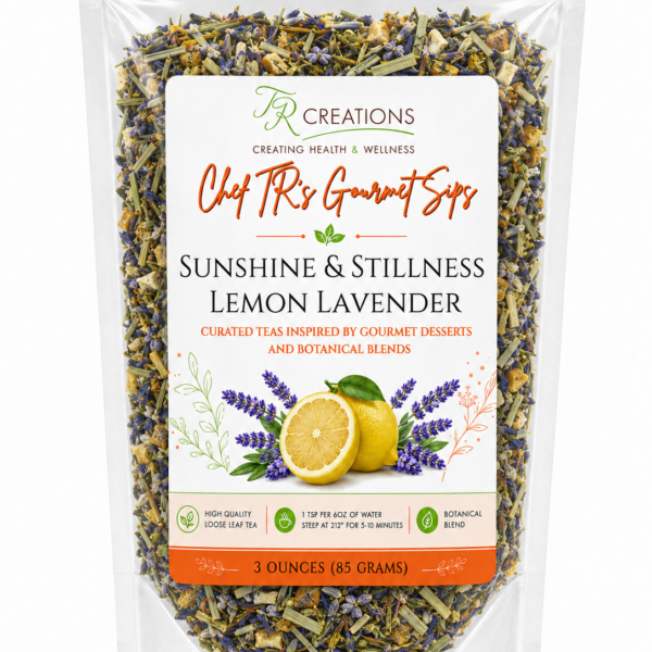 Chef TR’s Gourmet Sips Sunshine & Stillness Lemon Lavender