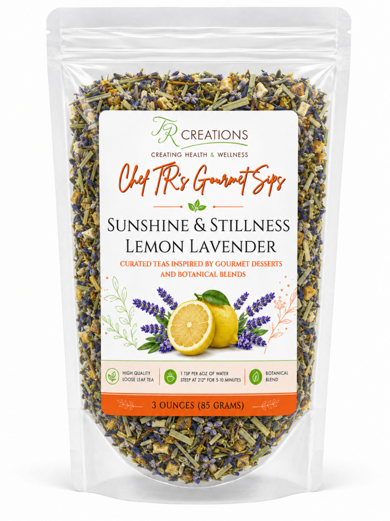 Chef TR’s Gourmet Sips Sunshine & Stillness Lemon Lavender