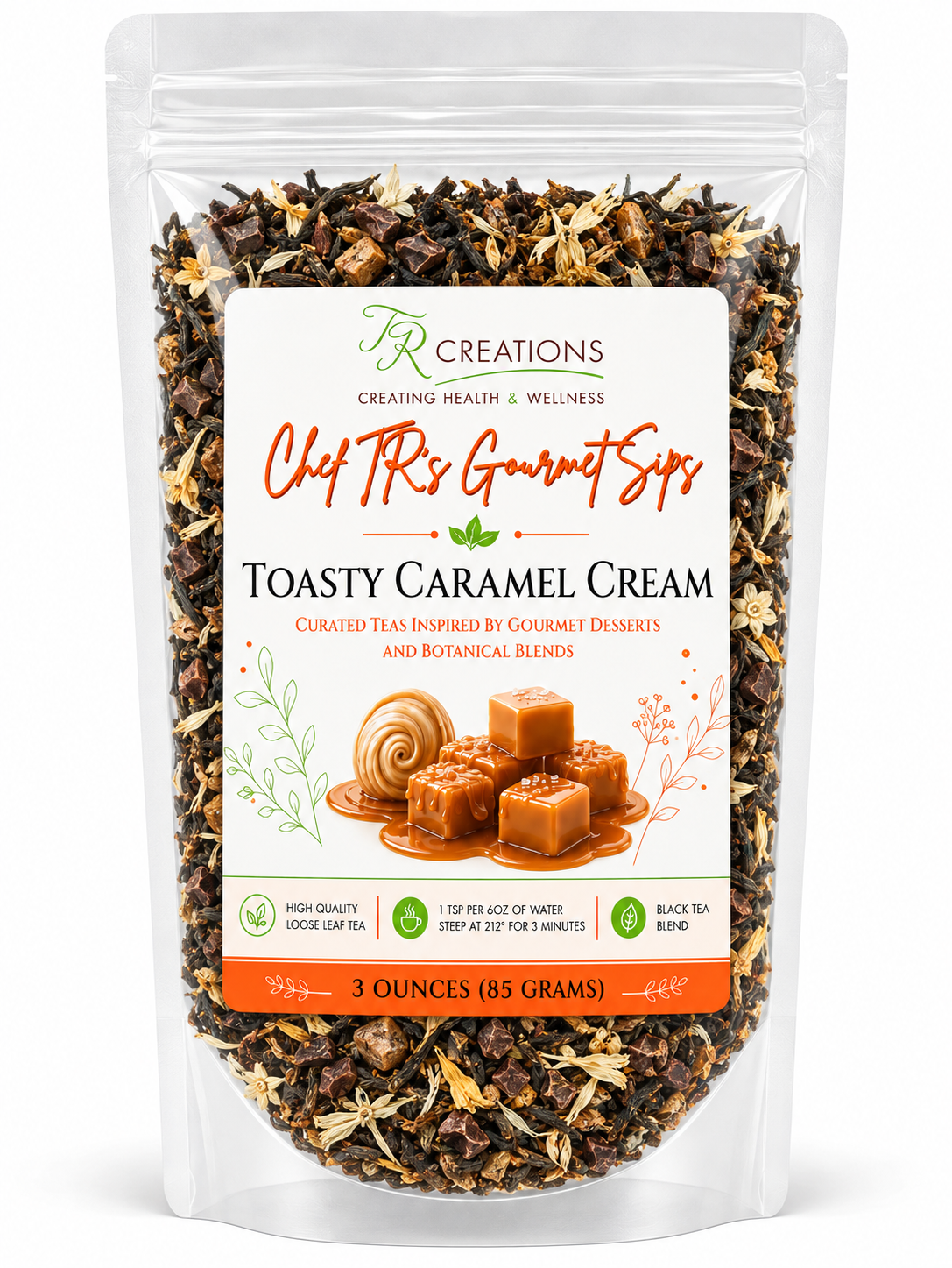 Chef TR's Gourmet Sips Toasty Caramel Cream