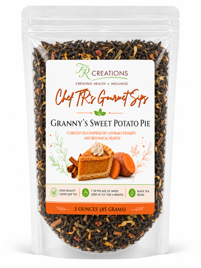 Chef TR's Gourmet Sips Granny's Sweet Potato Pie